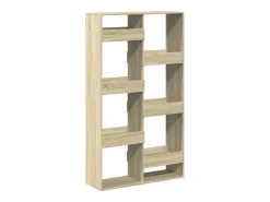 Estantería de madera de ingeniería roble Sonoma 100x33x175 cm