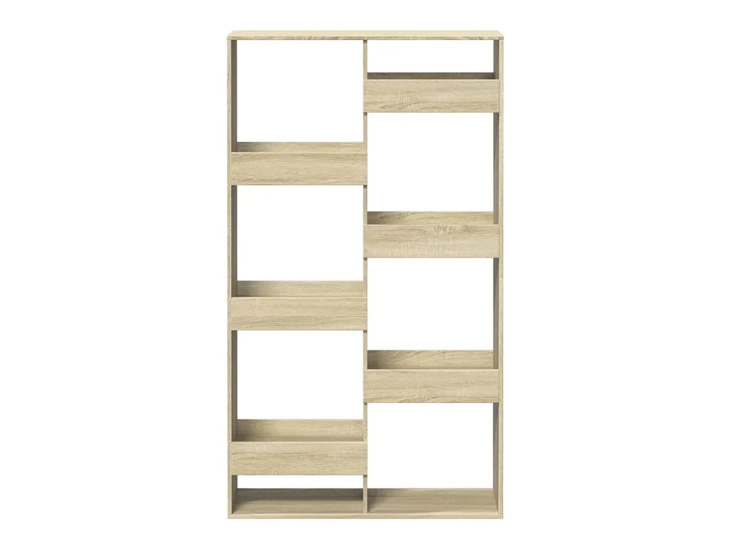 Estantería de madera de ingeniería roble Sonoma 100x33x175 cm