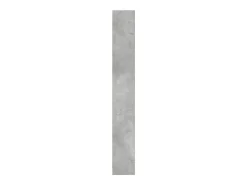 Estantería de madera de ingeniería gris hormigón 40x24x176 cm