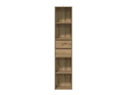 Estantería de madera de ingeniería roble artisan 36x30x171 cm