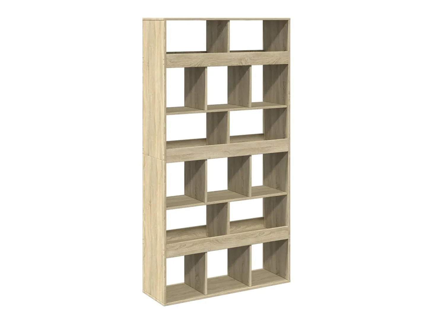 Estantería de madera de ingeniería roble Sonoma 100x33x187,5 cm