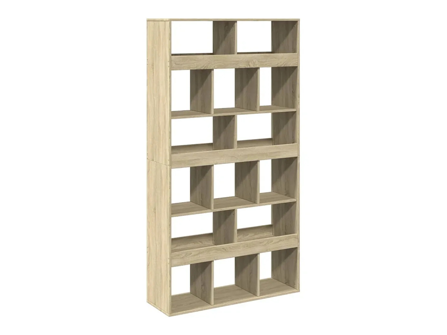 Estantería de madera de ingeniería roble Sonoma 100x33x187,5 cm