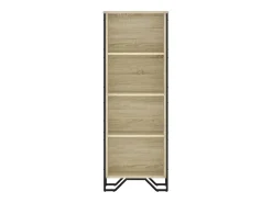 Estantería de madera de ingeniería roble Sonoma 50x31x137,5 cm
