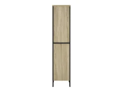 Estantería de madera de ingeniería roble Sonoma 50x31x137,5 cm