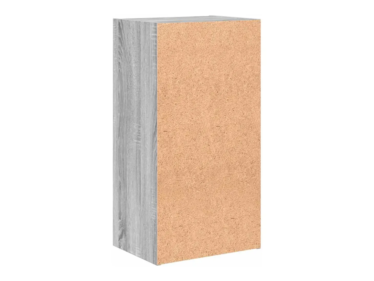 Estantería de madera de ingeniería gris Sonoma 40x30x77 cm