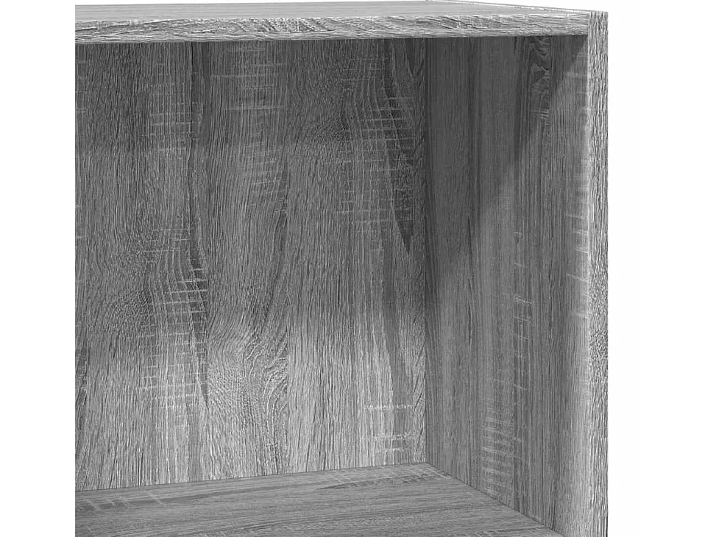 Estantería de madera de ingeniería gris Sonoma 40x24x76 cm