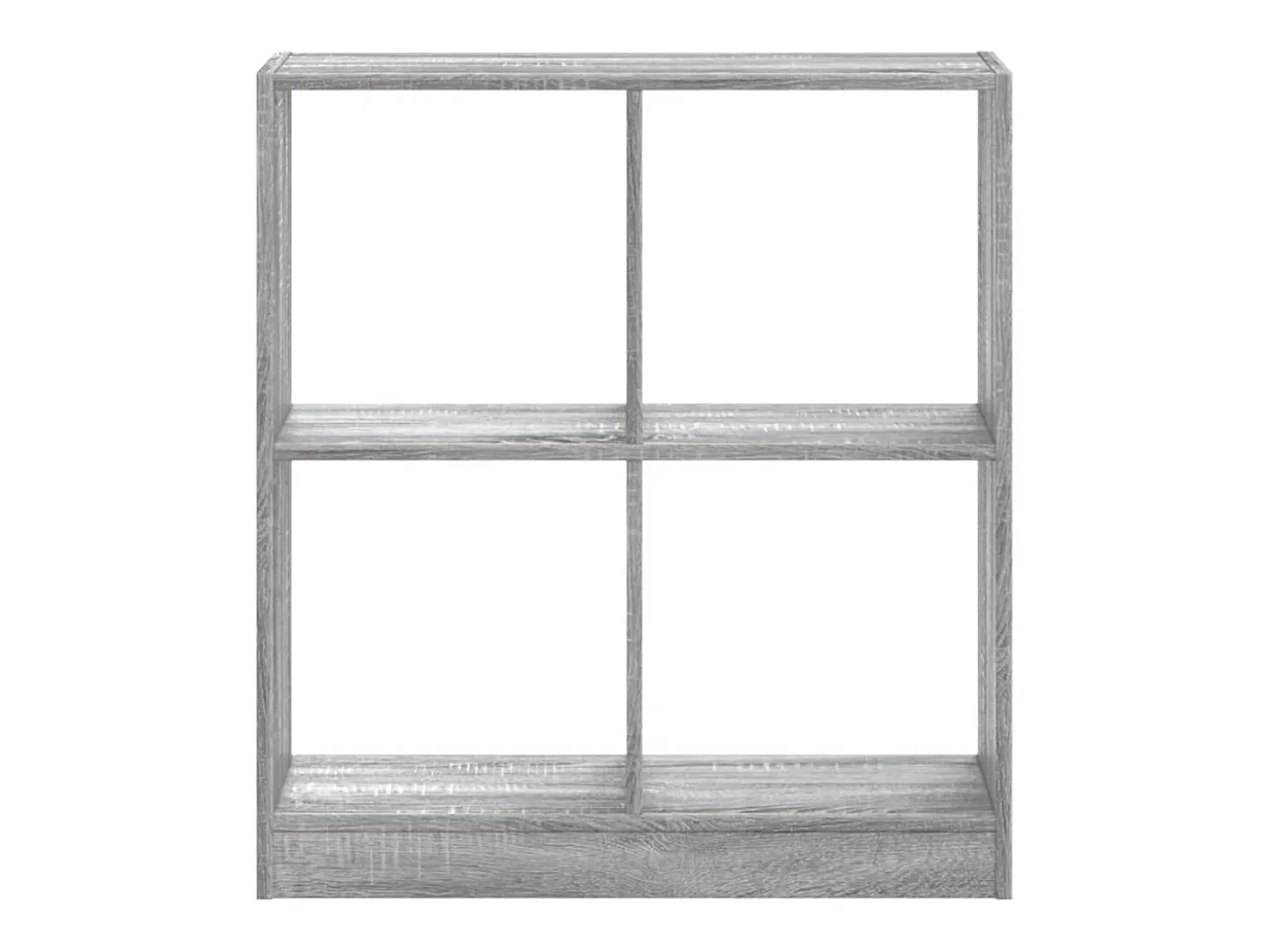 Estantería de madera de ingeniería gris Sonoma 68,5x32x75 cm