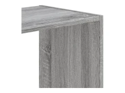 Estantería de madera de ingeniería gris Sonoma 68,5x32x75 cm