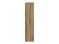 Estantería de madera de ingeniería roble artesano 50x25x105 cm