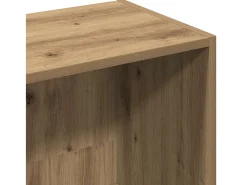 Estantería de madera ingeniería roble artisan 66x30x130 cm