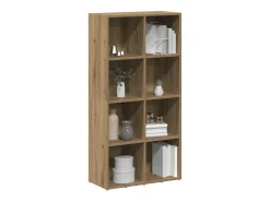 Estantería de madera ingeniería roble artisan 66x30x130 cm