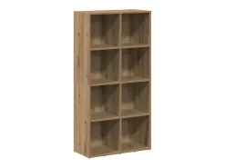 Estantería de madera ingeniería roble artisan 66x30x130 cm