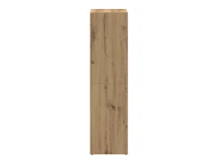 Estantería de madera ingeniería roble artisan 36x30x114 cm