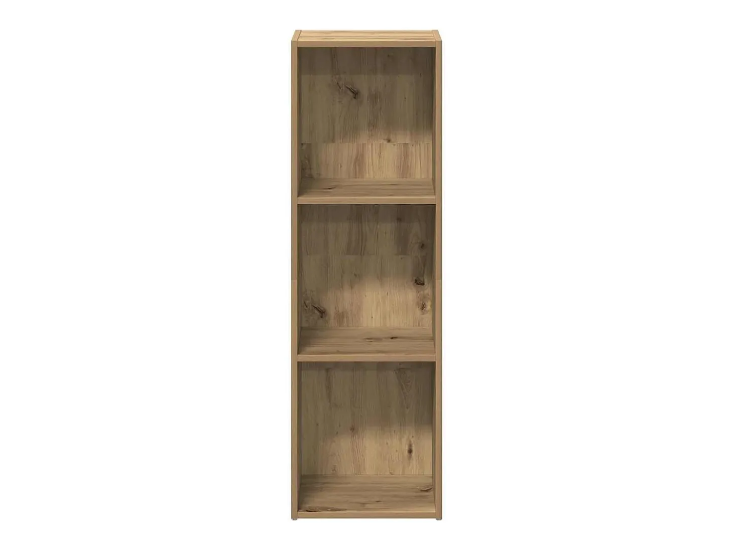 Estantería de madera ingeniería roble artisan 36x30x114 cm