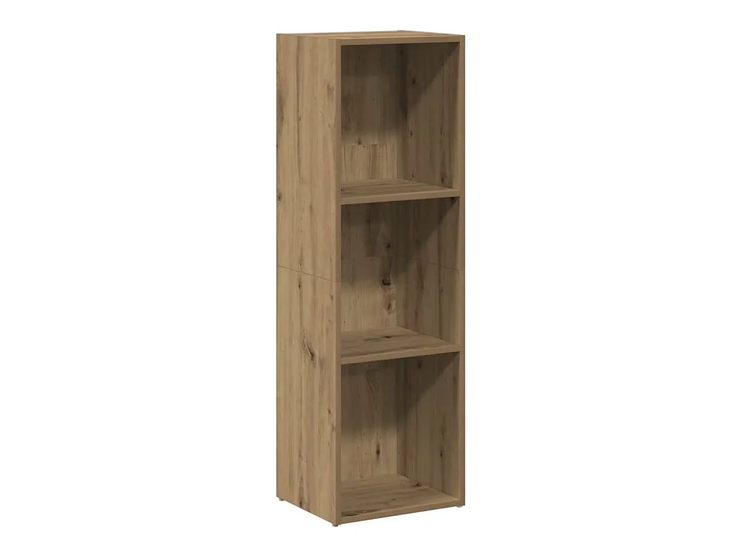 Estantería de madera ingeniería roble artisan 36x30x114 cm