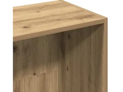 Estantería de madera ingeniería roble artisan 36x30x114 cm