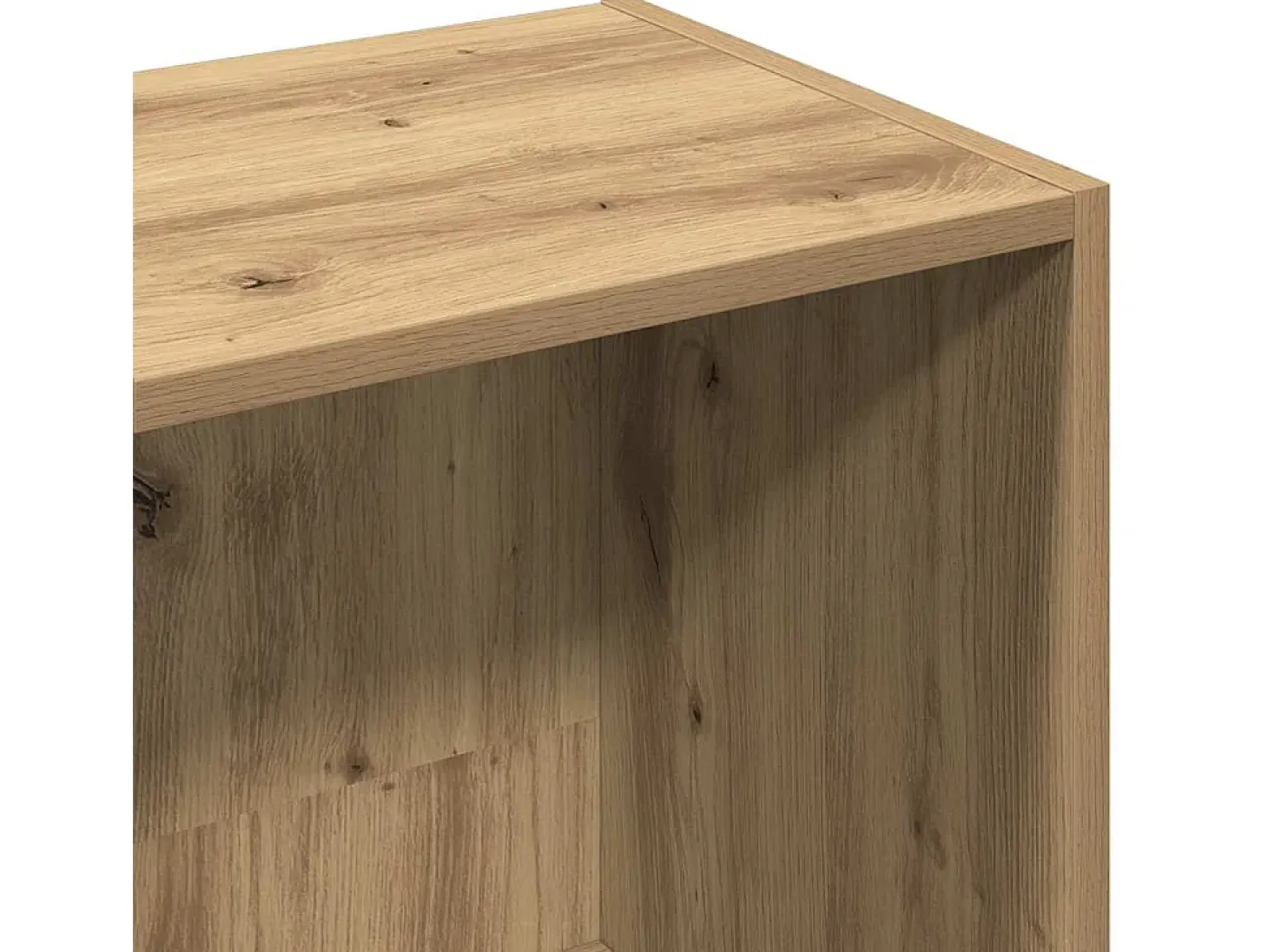 Estantería de madera ingeniería roble artisan 36x30x114 cm