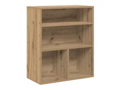 Estantería de madera ingeniería roble artisan 60x30x71,5 cm