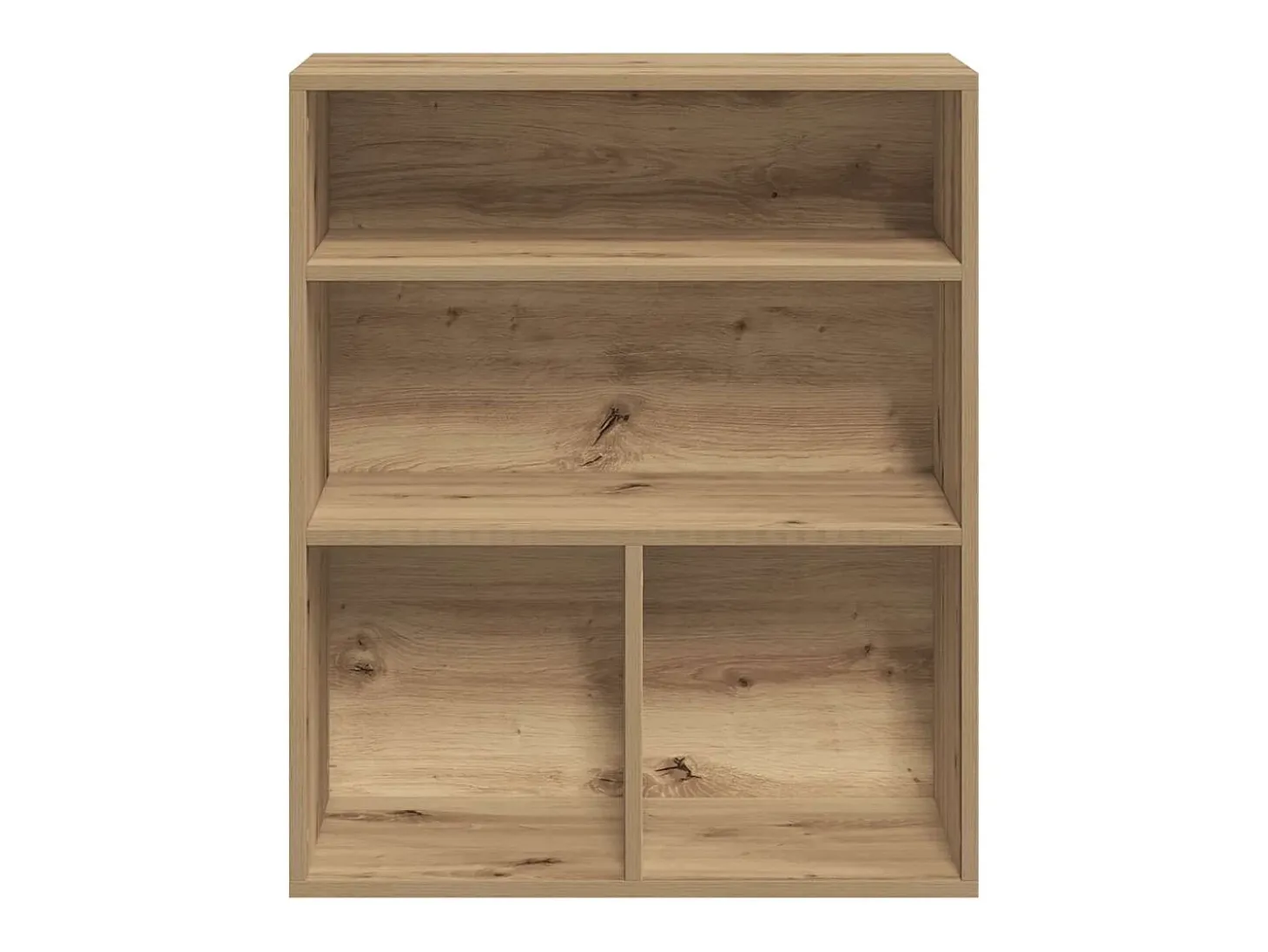 Estantería de madera ingeniería roble artisan 60x30x71,5 cm