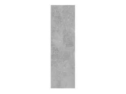 Estantería de pared contrachapada gris hormigón 75x16x55 cm ES87499