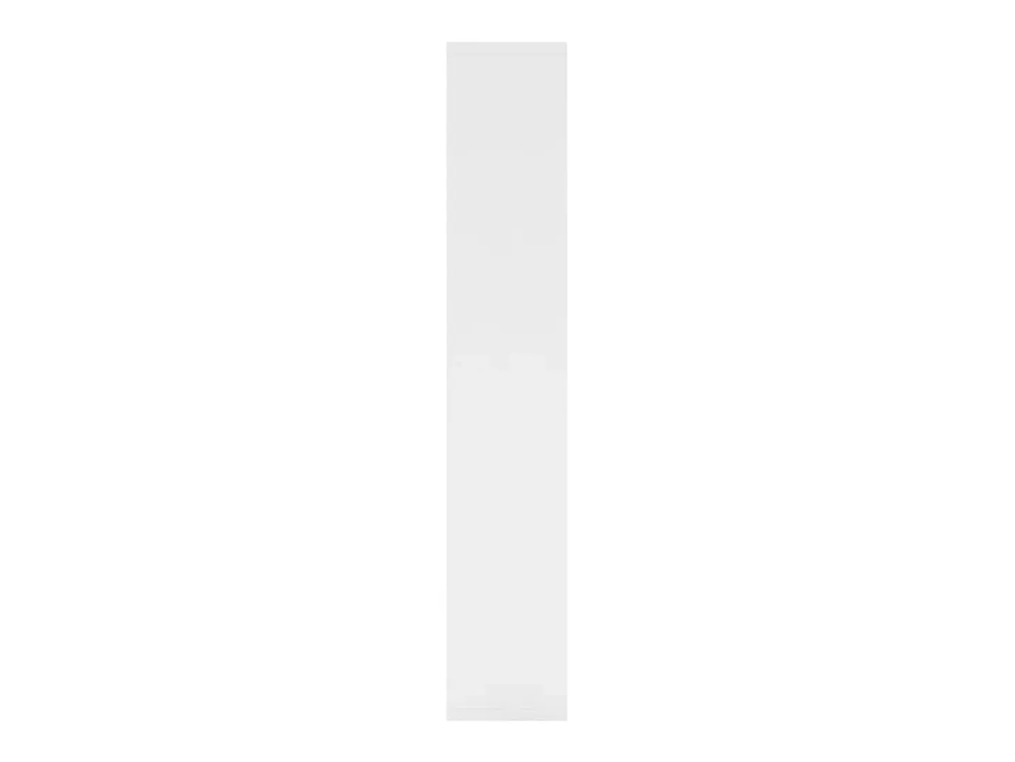 Estantería de pared madera contrachapada blanco 36x16x90 cm