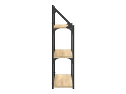 Estantería de pared madera ingeniería roble Sonoma 60x21x78,5cm ES43632