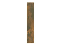 Estantería de pared madera ingeniería roble ahumado 36x16x90 cm ES99419