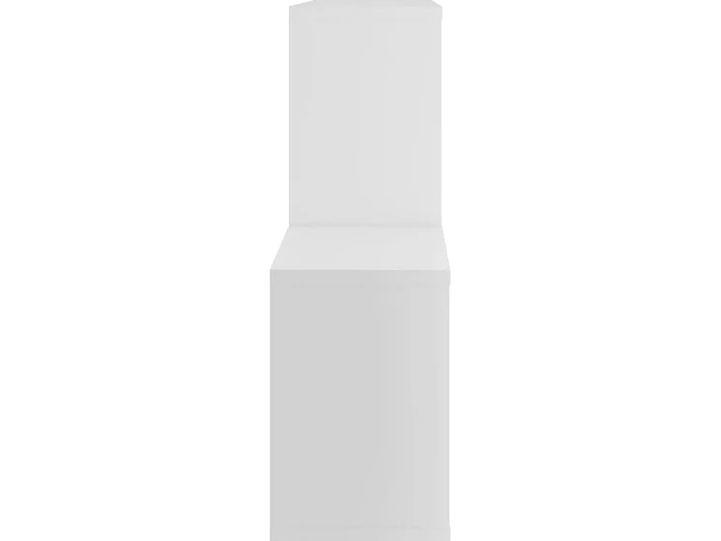 Estantería de pared madera contrachapada blanco 100x18x53 cm ES13347
