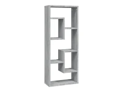 Estantería de pared madera de ingeniería gris Sonoma 36x16x90cm ES21759