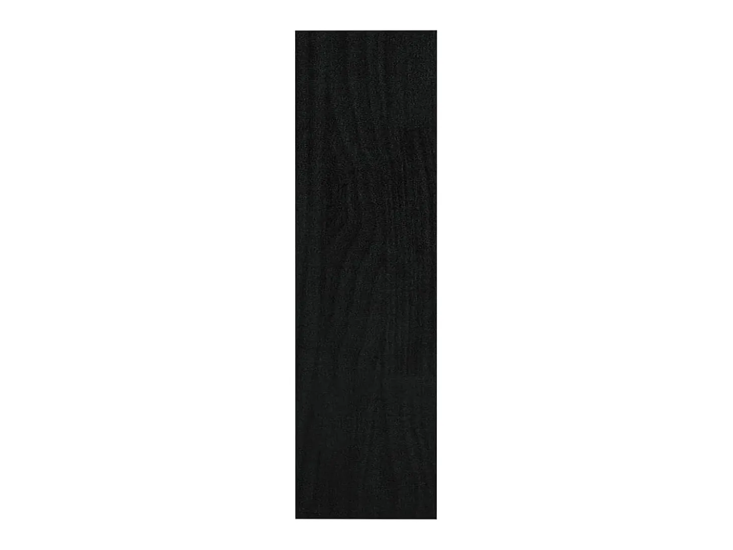 Estantería divisor de espacios madera pino negro 100x30x103 cm