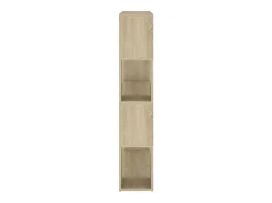 Estantería divisor de espacios aglomerado Sonoma 100x24x124 cm