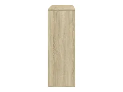 Estantería divisor de espacios roble Sonoma 100x33x94,5 cm