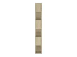 Estantería divisor de espacios color roble Sonoma 100x24x188 cm