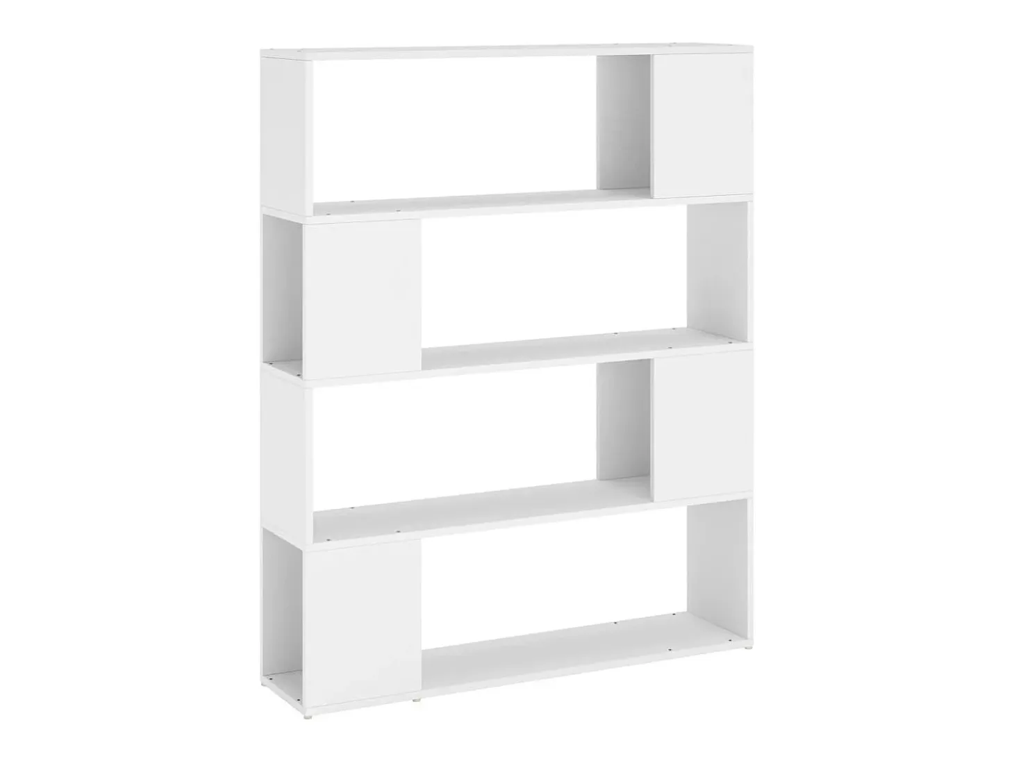 Estantería divisor de espacios blanco 100x24x124 cm