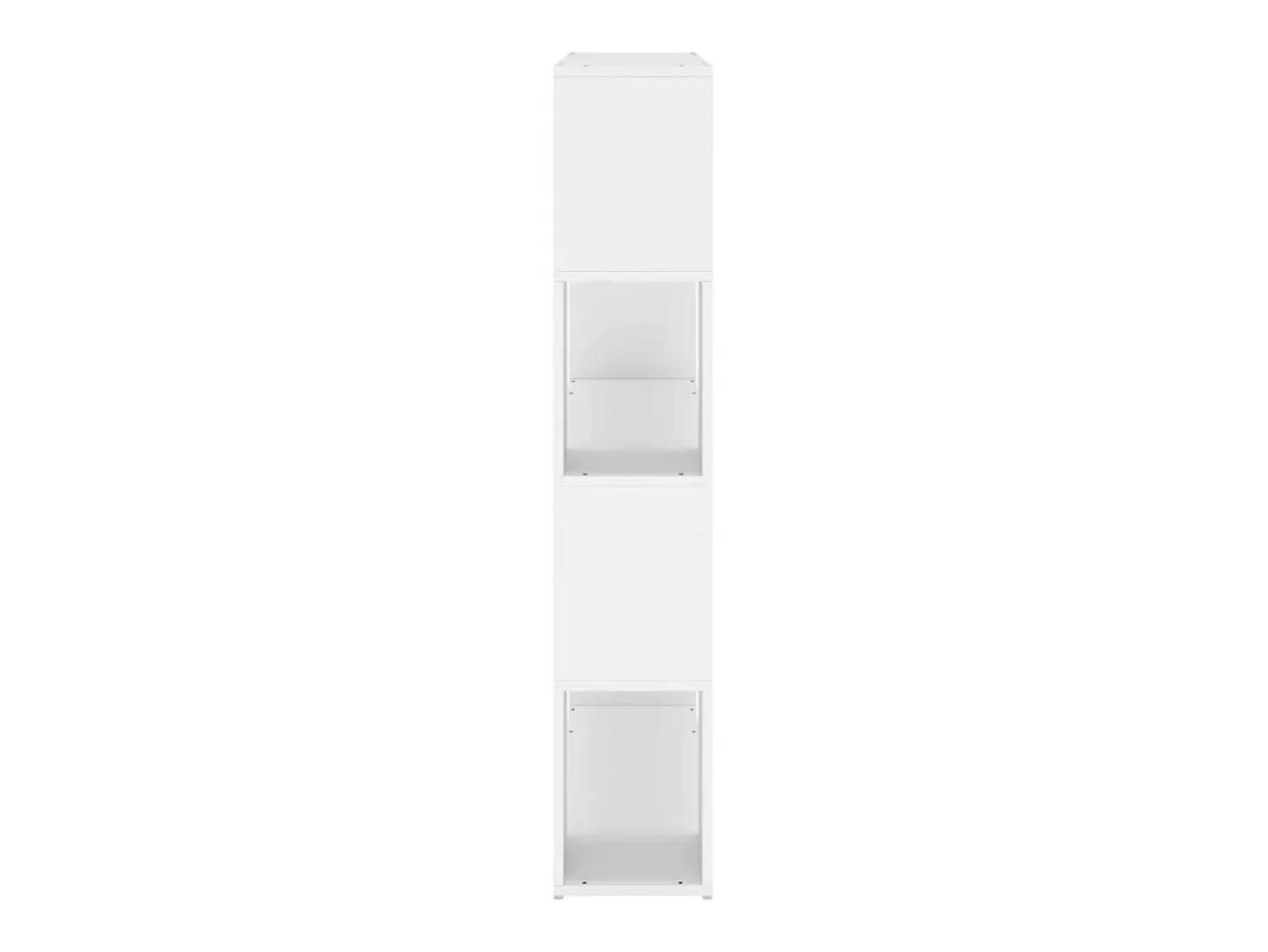 Estantería divisor de espacios blanco 100x24x124 cm