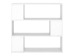 Estantería divisor de espacios blanco 100x24x94 cm