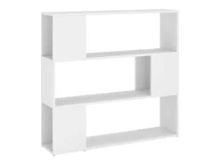 Estantería divisor de espacios blanco 100x24x94 cm