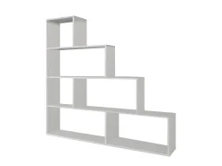Estantería escalonada 6 compartimentos - A145 cm - Klum