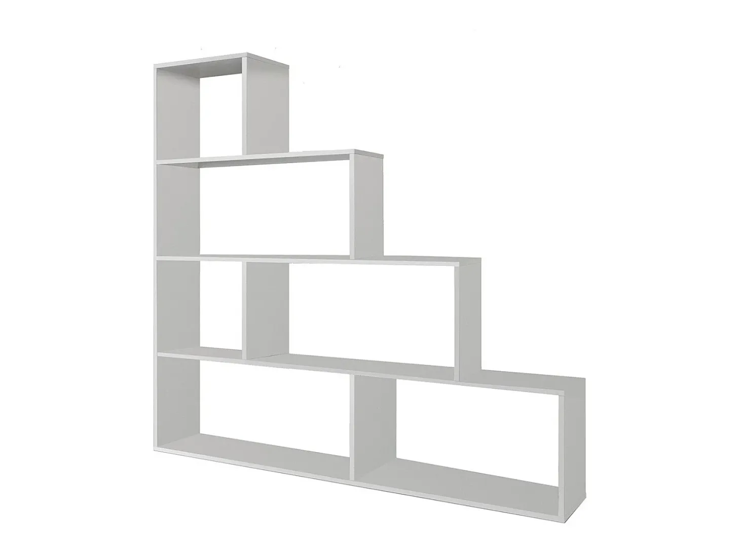 Estantería escalonada 6 compartimentos - A145 cm - Klum