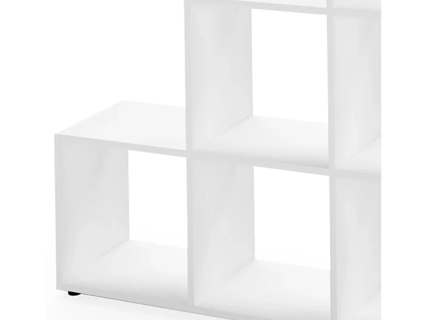 Estantería escalonada blanco 107.2x29x107.8