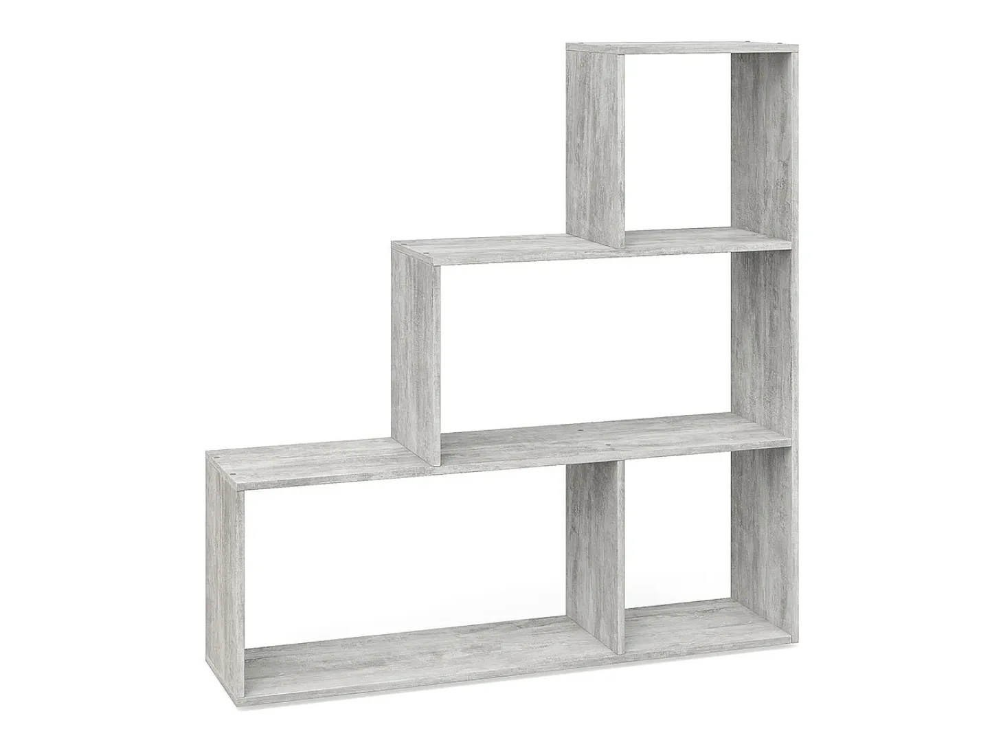 Estantería escalonada gris 116.8x29x123.2