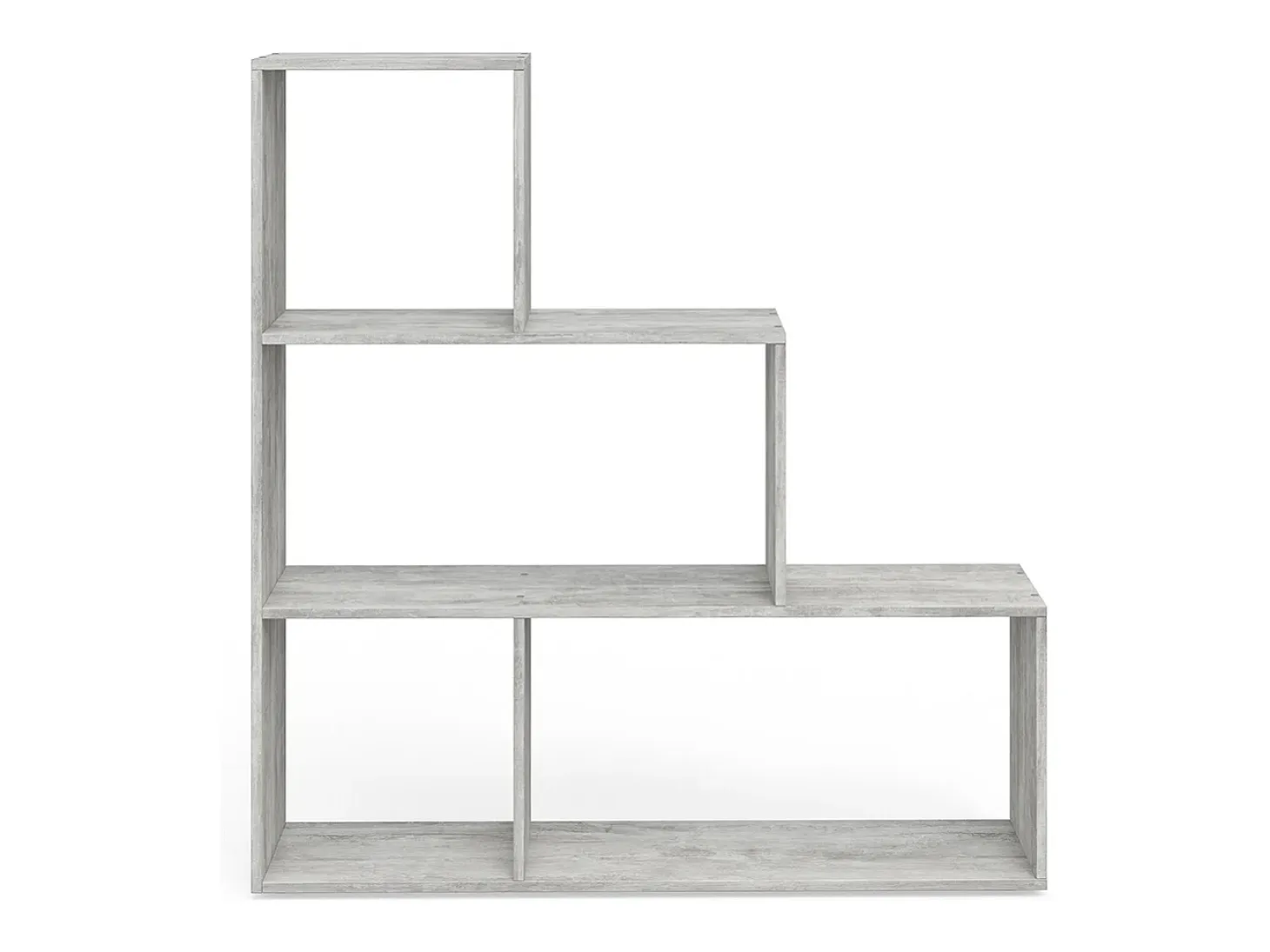 Estantería escalonada gris 116.8x29x123.2