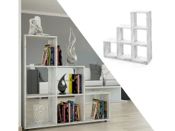 Estantería escalonada hormigón 107.2x29x107.8
