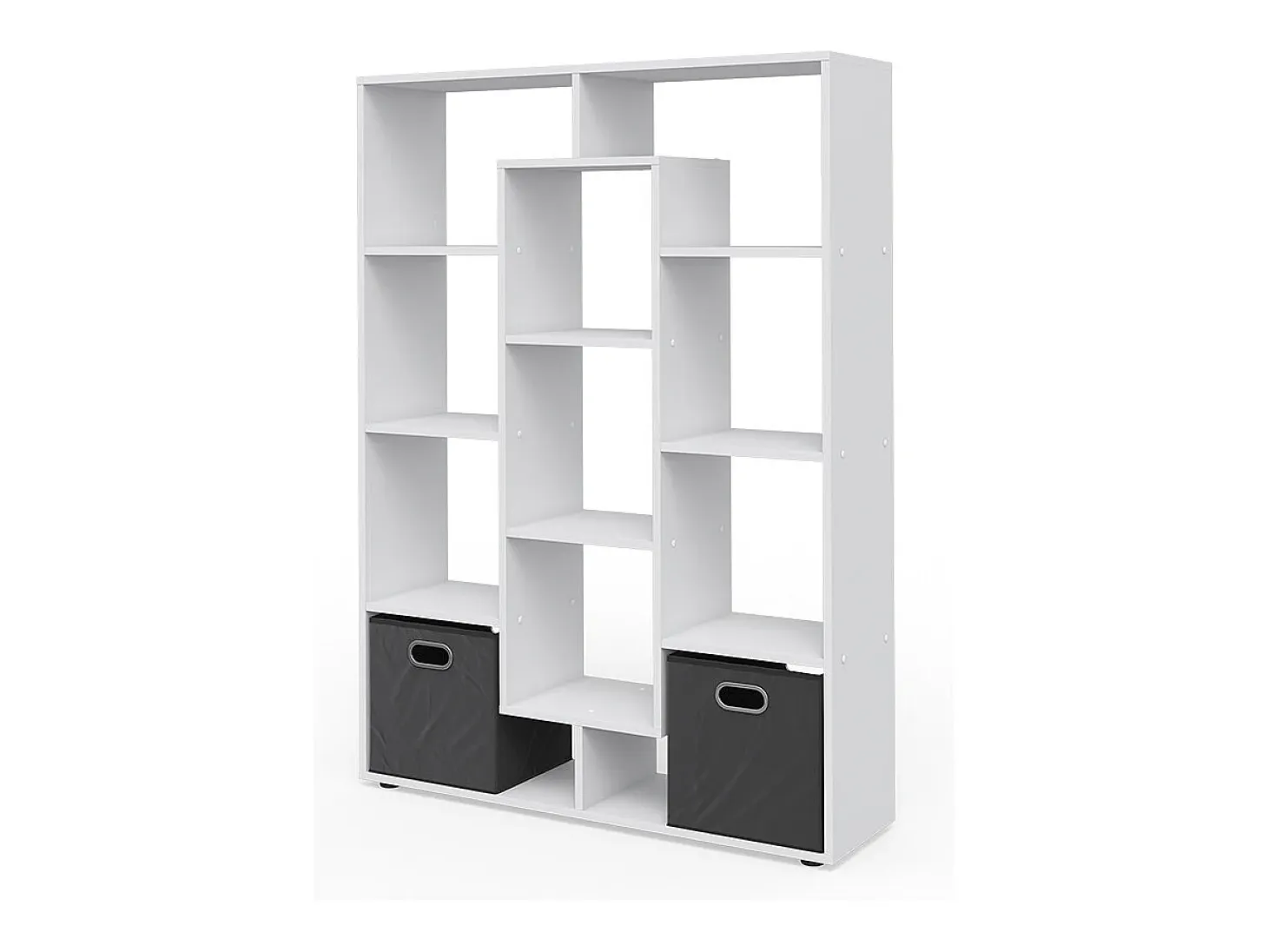 Estantería giratoria blanco 107.2x29x143