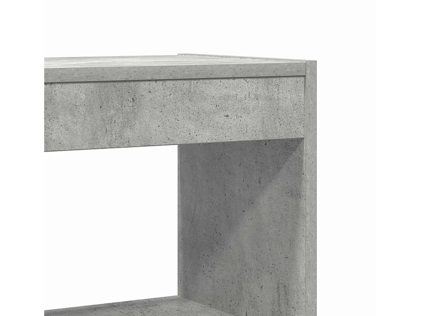 Estantería Gris hormigón 80 x 30 x 198 cm Madera contrachapada