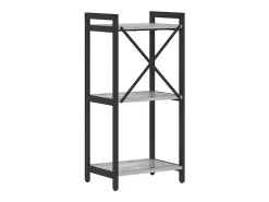Estantería Gris sonoma 40 x 30 x 83 cm Madera contrachapada