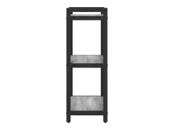 Estantería Gris sonoma 40 x 30 x 83 cm Madera contrachapada