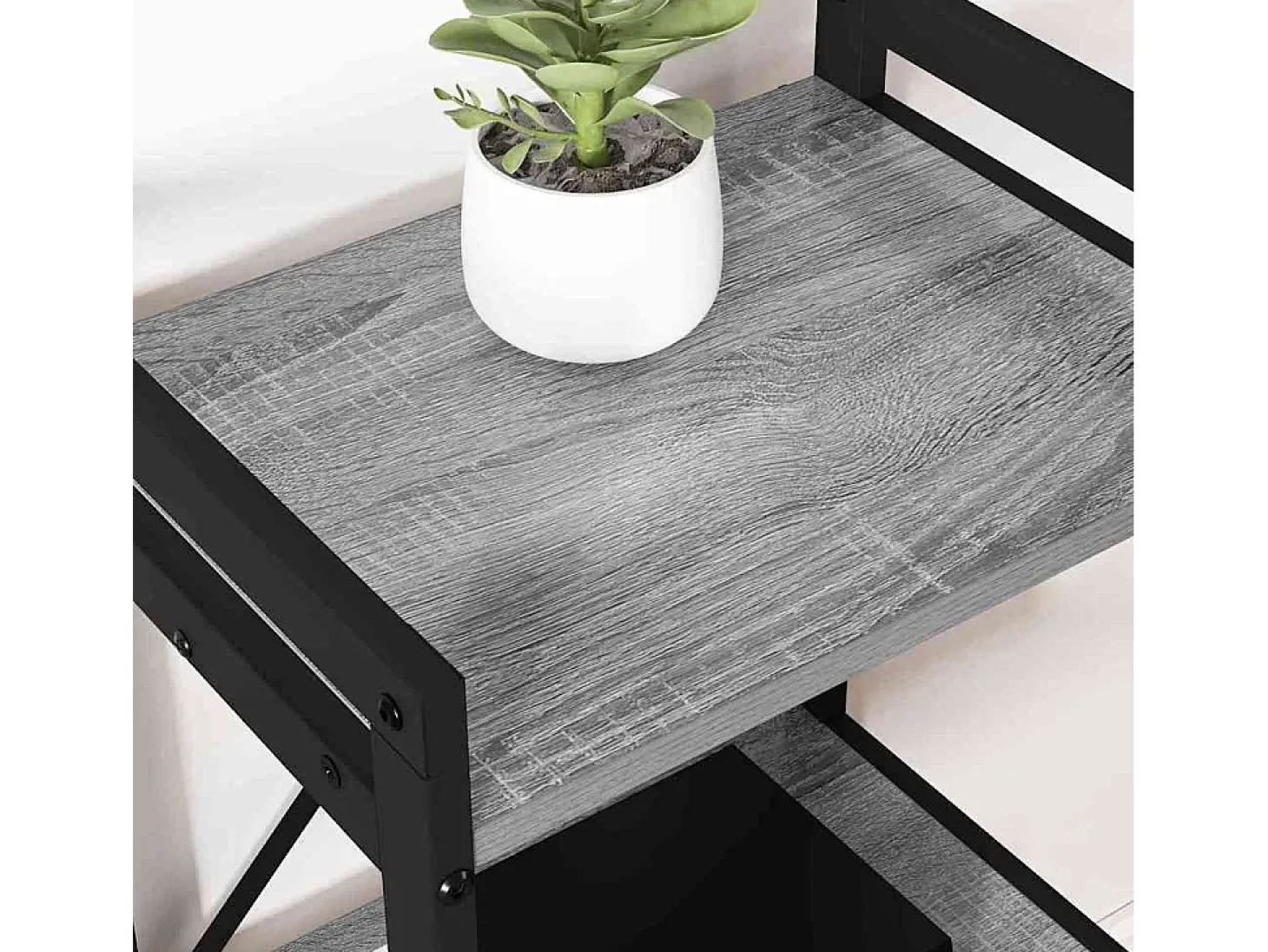 Estantería Gris sonoma 40 x 30 x 83 cm Madera contrachapada