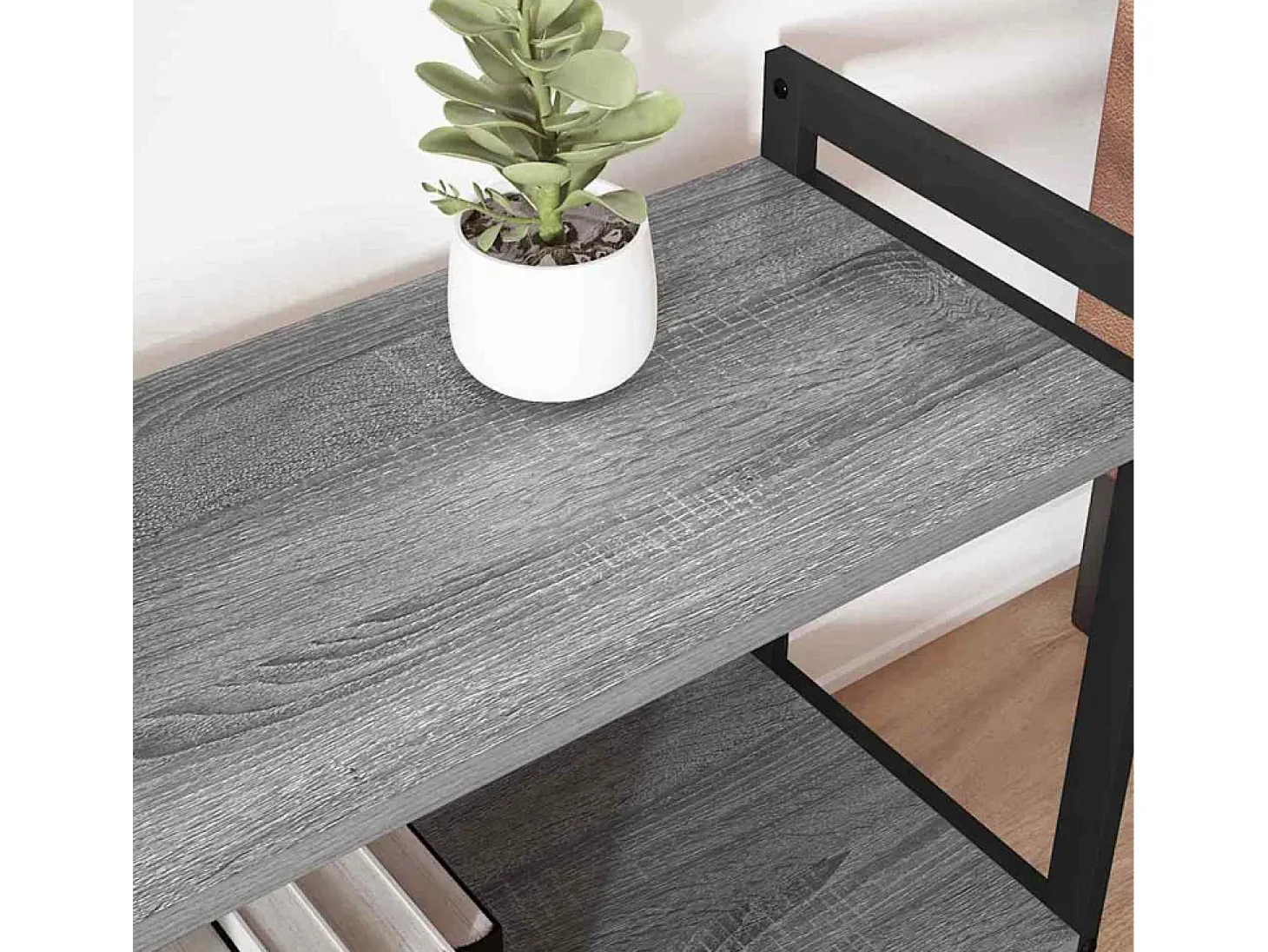 Estantería Gris sonoma 80 x 30 x 83 cm Madera contrachapada