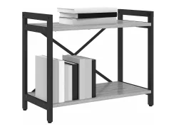 Estantería Gris sonoma 60 x 30 x 48.5 cm Madera contrachapada